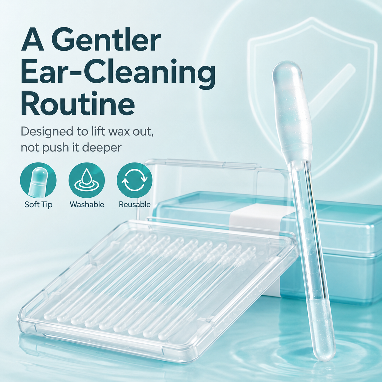 ๐ Sticky Ear Cleaner