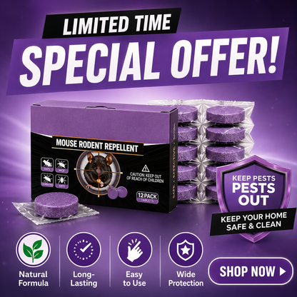 Get Rid of Rats & Mice — Without Poison, Traps, or Chemicals