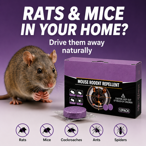 Get Rid of Rats & Mice — Without Poison, Traps, or Chemicals