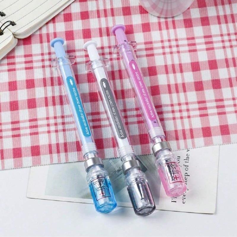 💉✨Syringe Shape Gel Pens