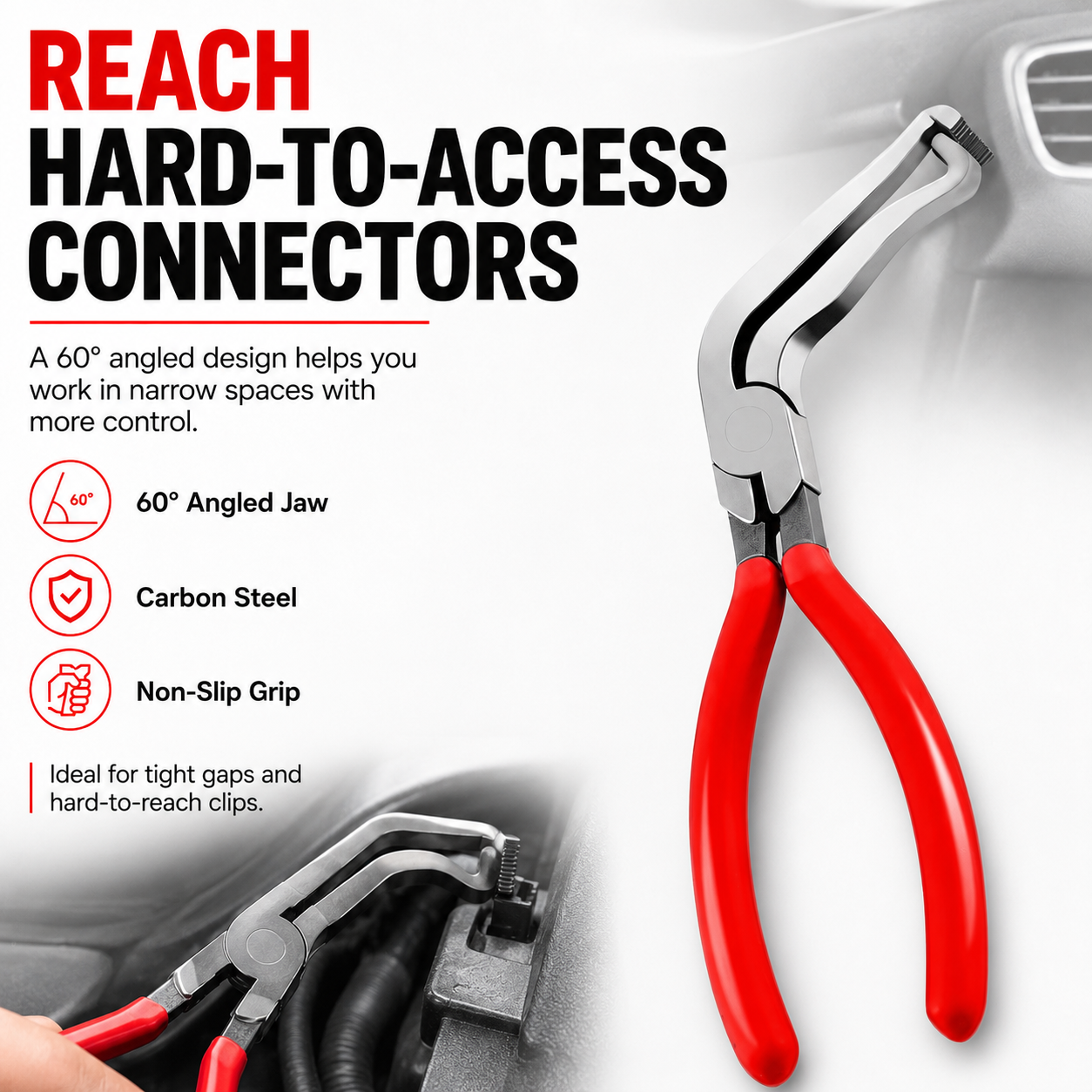 The Father's Day gift he'll actually use!🔥🛠️Automotive Electrical Disconnect Pliers