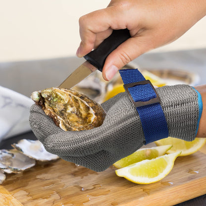 🧤 Stainless Steel Mesh Glove – Highest A9 cut level – Perfect for butchers & chefs🥩 – no more knife accidents! 🔪🚫