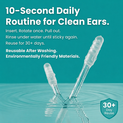 👂 Sticky Ear Cleaner