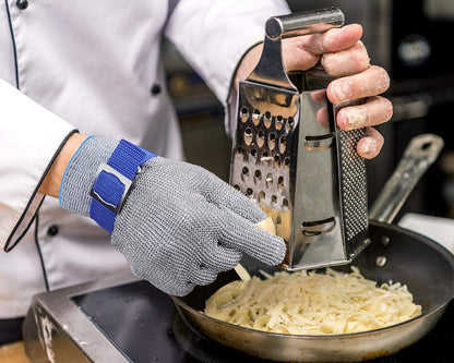🧤 Stainless Steel Mesh Glove – Highest A9 cut level – Perfect for butchers & chefs🥩 – no more knife accidents! 🔪🚫
