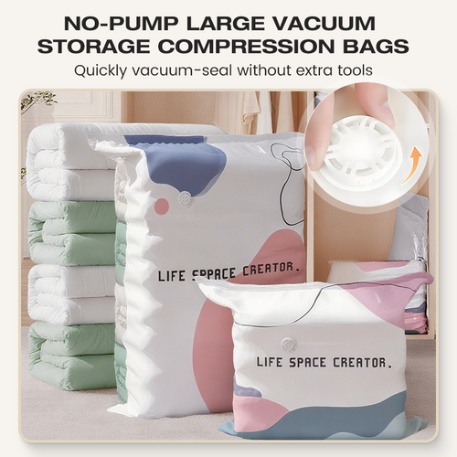 🌸Last Day Buy 2 Get 1 Free💗No-Pump 3D Vacuum Storage Bags
