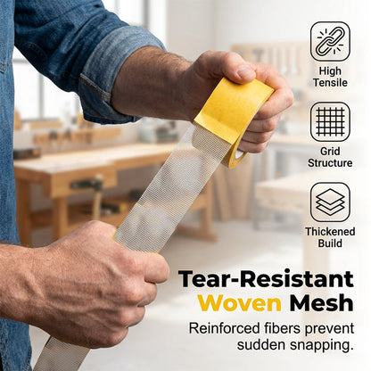 Heavy Duty Mesh Double Sided Tape | No Drill Damage-Free DIY