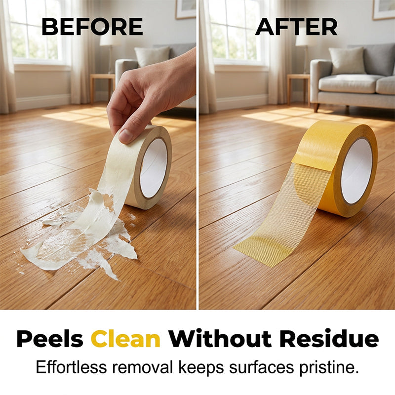 Heavy Duty Mesh Double Sided Tape | No Drill Damage-Free DIY