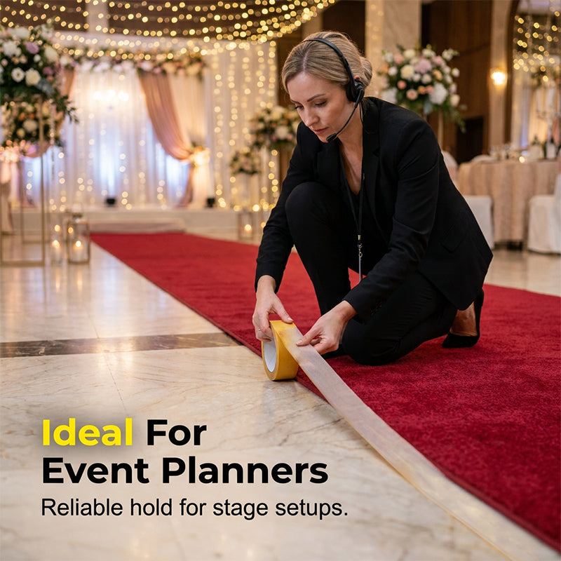 Heavy Duty Mesh Double Sided Tape | No Drill Damage-Free DIY