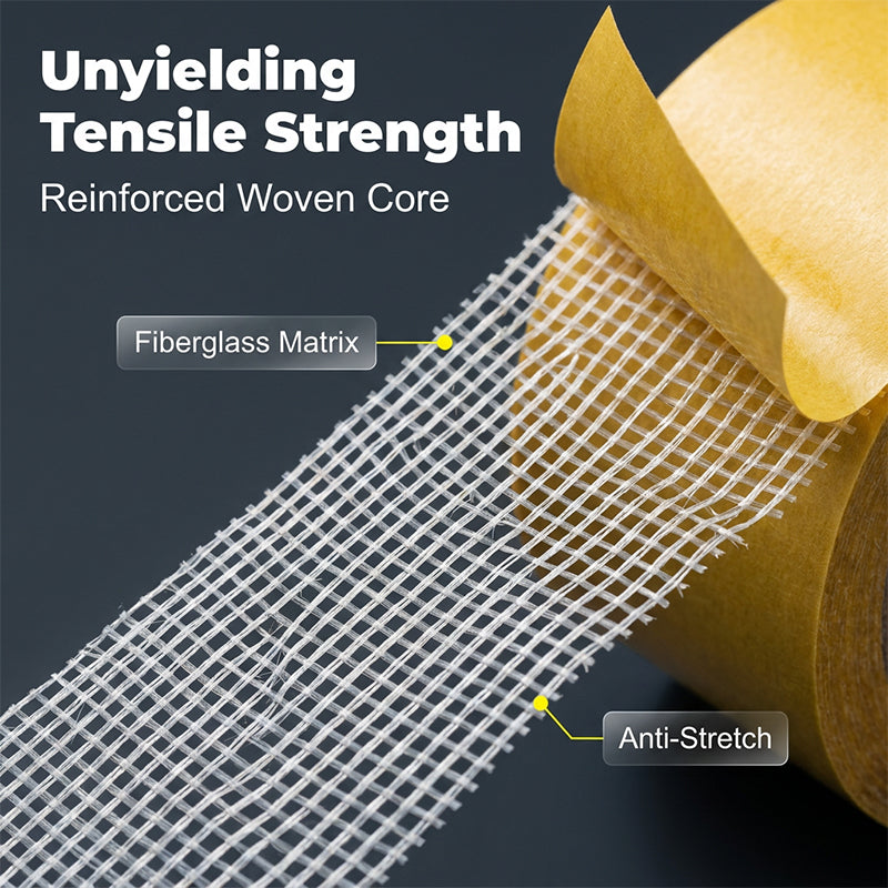 Heavy Duty Mesh Double Sided Tape | No Drill Damage-Free DIY