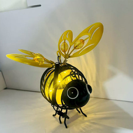 🌙🍃🪴 Hanging Solar Bee🐝