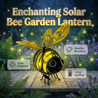 🌙🍃🪴 Hanging Solar Bee🐝