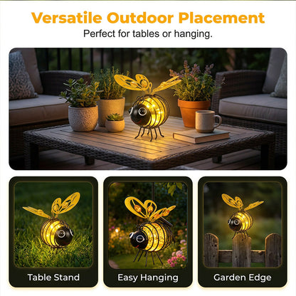 🌙🍃🪴 Hanging Solar Bee🐝
