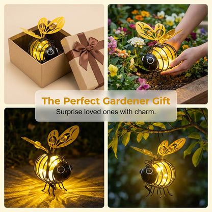 🌙🍃🪴 Hanging Solar Bee🐝