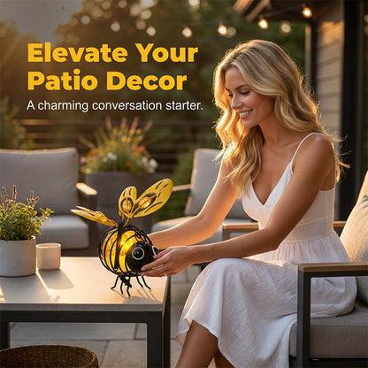 🌙🍃🪴 Hanging Solar Bee🐝