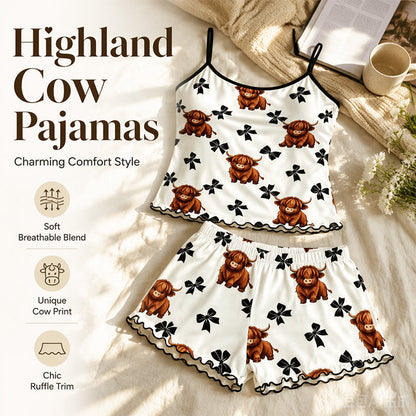 📢📢Summer Sleepless Spaghetti Strap Cami Sleepwear Set⏰