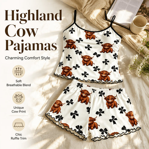 📢📢Summer Sleepless Spaghetti Strap Cami Sleepwear Set⏰